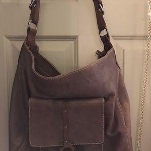 Beautiful Sundance leather slouch bag